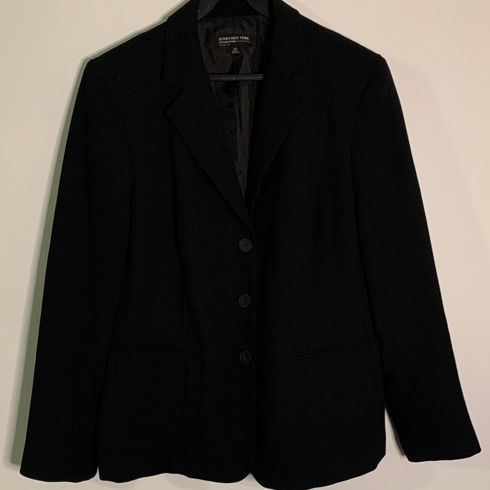 Jones New York Classic Black Blazer